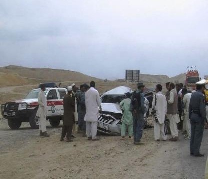 حادثۀ ترافیکى در شاهراه کابل – جلال آباد کشته وزخمى برجا گذاشت - خبرگزاری افغان ایرکا