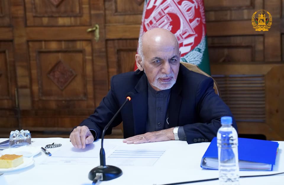  جلسه امنیتی «هفت و نیم» تحت ریاست اشرف غنی برگزار شد - خبرگزاری افغان ایرکا