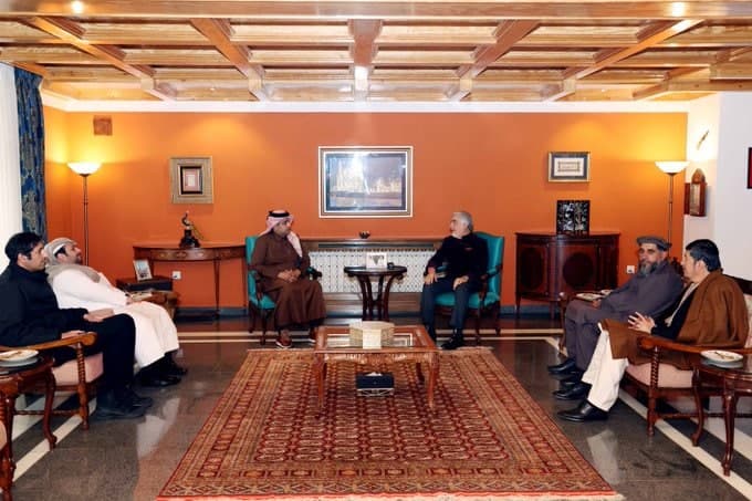  دیدار عبدالله عبدالله با ماجد القحطانی - تصویر سوم خبر