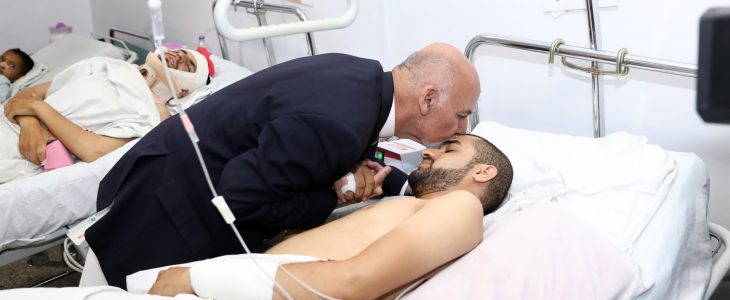 رئیس جمهور شام دیروز از زخمی‎های حمله تروریستی کابل عیادت کرد - خبرگزاری افغان ایرکا