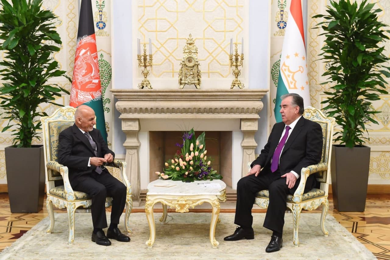 غنی با رییس جمهور تاجیکستان دیدار کرد - خبرگزاری افغان ایرکا