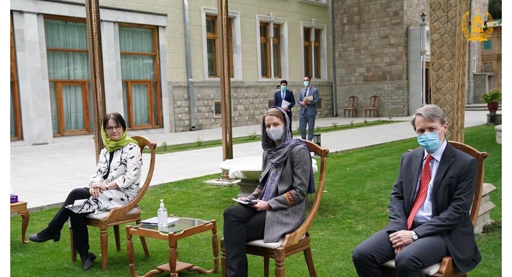 دیدار اشرف غنی با نمایندۀ ویژه ای ملل متحد برای افغانستان - خبرگزاری افغان ایرکا