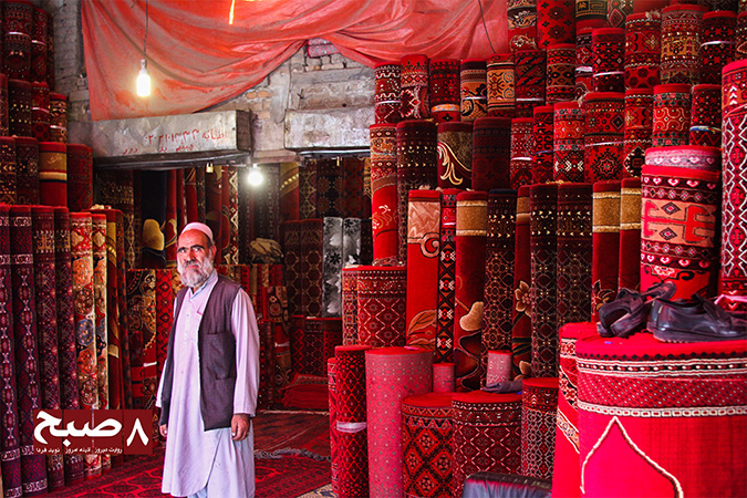 طالبان: افغانستان در سال گذشته به ارزش 15 میلیون دالر قالین صادرات داشته است - تصویر دوم خبر