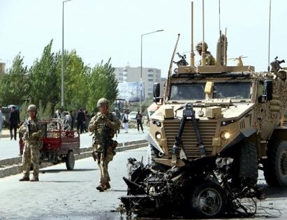 در حملۀ انتحارى دیروز قندهار چهار سرباز امریکایى زخمى شده اند - خبرگزاری افغان ایرکا