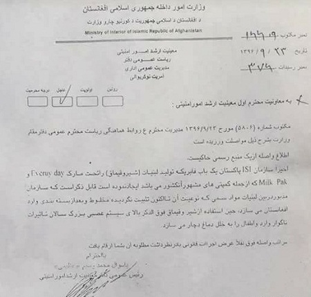 مواد سمی در محصولات پاکستان، هشداری خطرناک به شهروندان افغانستان - خبرگزاری افغان ایرکا