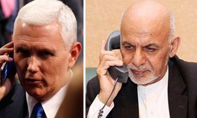 سفارش معاون ریاست جمهوری امریکا به غنی: انتقال رهبری بلخ مسالمت آمیز حل شود - خبرگزاری افغان ایرکا