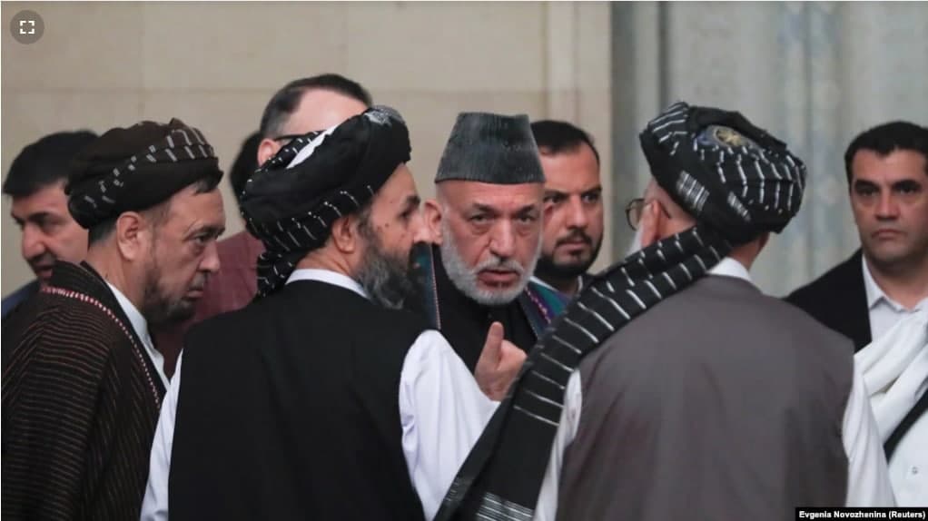 حامد کرزی در حاشیه نشست مسکو از حکومت موقت حمایت کرد - خبرگزاری افغان ایرکا