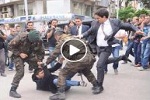 ویدیو/ برخورد وحشیانه پولیس ترکیه با مهاجرین افغان