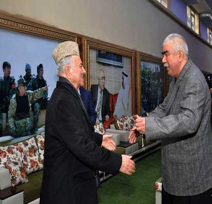 دیدار سید منصور نادری با جنرال دوستم  - خبرگزاری افغان ایرکا