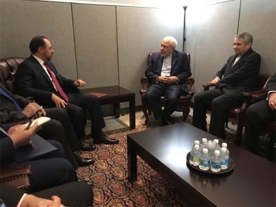 دیدار صلاح الدین ربانی با وزیر خارجه ی ایران  - خبرگزاری افغان ایرکا