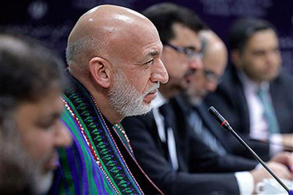 کرزی خواستار حضور ایران در پروسه صلح افغانستان شد - خبرگزاری افغان ایرکا