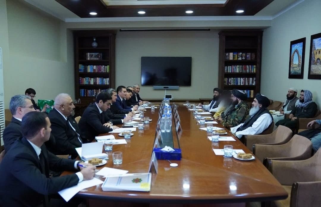 سرپرست وزارت دفاع حکومت طالبان با وزیر خارجه ترکمنستان دیدار کرد - خبرگزاری افغان ایرکا