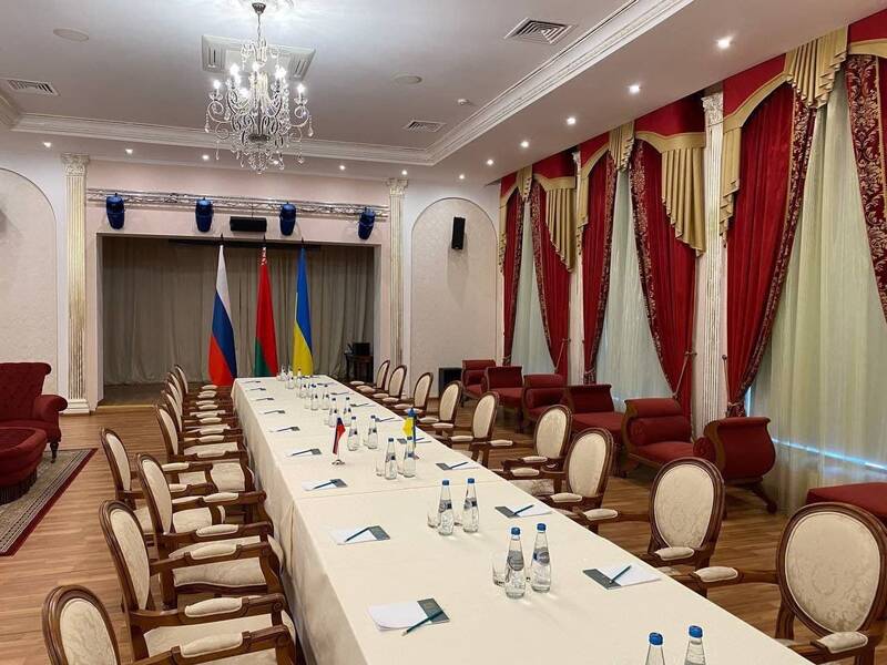  عکس/ محل برگزاری مذاکره روسیه و اوکراین - تصویر دوم خبر
