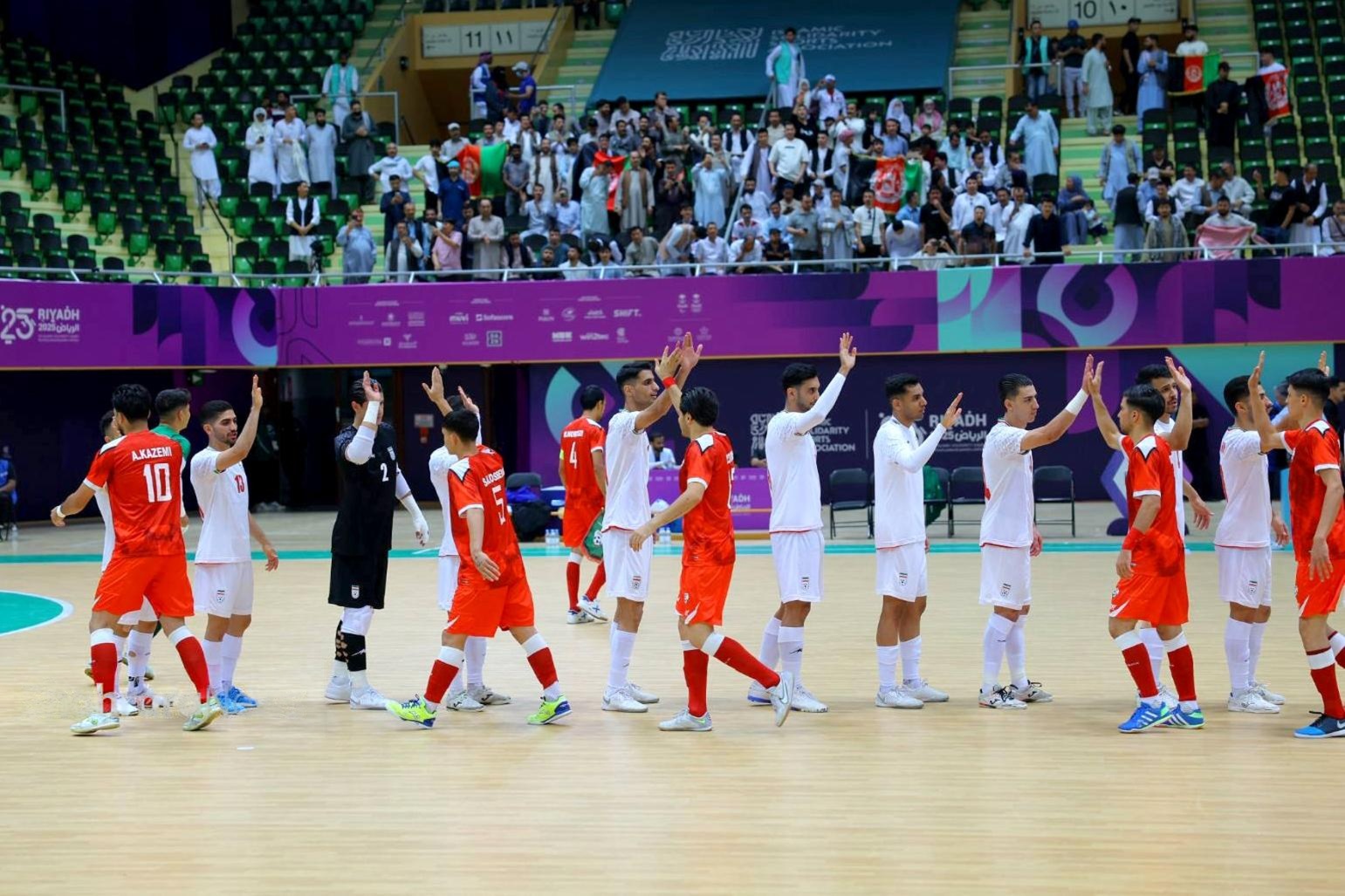 بازی های کشورهای اسلامی ریاض؛ تساوی فوتسال ایران و افغانستان بازی های کشورهای اسلامی ریاض؛ تساوی فوتسال ایران و افغانستان
