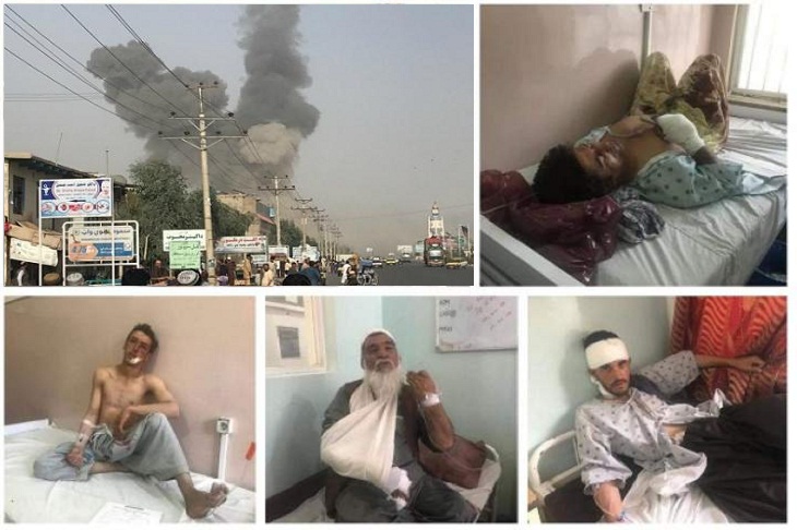 حمله تروریستی بر فرماندهی پولیس قندهار 100 شهید و زخمی برجای گذاشت - خبرگزاری افغان ایرکا