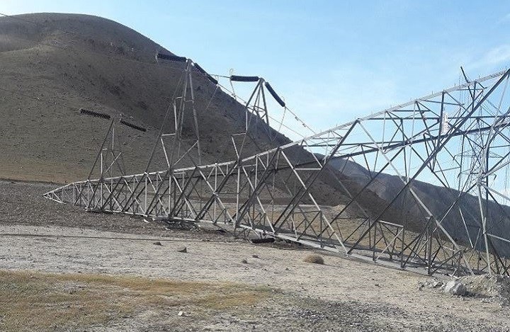 انهدام سیزدهمین پایه برق در کابل؛ برق پایتخت و چندین ولایت بار دیگر قطع شد - خبرگزاری افغان ایرکا