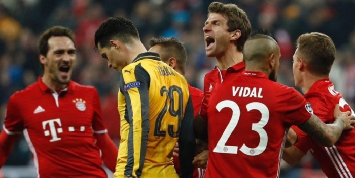 بایرن مونیخ 5 - 1 آرسنال؛ ره آورد ناخوشایند از سفر مونیخ - خبرگزاری افغان ایرکا