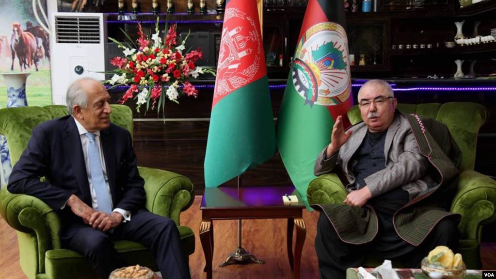 خلیلزاد با جنرال دوستم دیدار کرد - خبرگزاری افغان ایرکا
