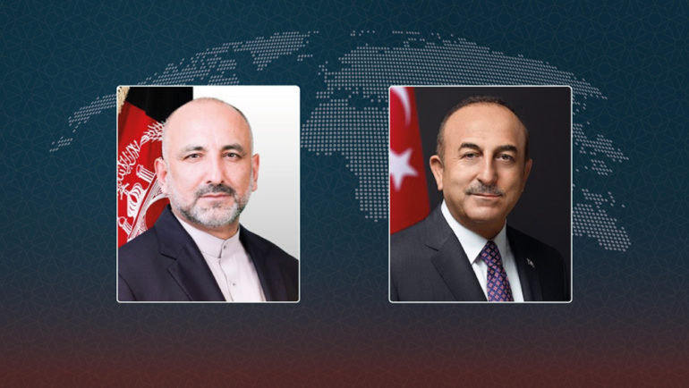 میزبانی ترکیه از دور بعدی مذاکرات صلح افغانستان؛ محور بحث اتمر و اوغلو - خبرگزاری افغان ایرکا