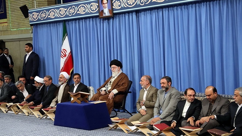 امام خامنه ای: آزادی فلسطین سنت الهی است/ آمریکا هیچ غلطی نمی تواند بکند