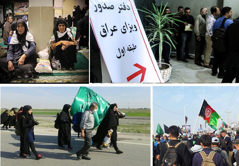 شرکت در راهپیمایی عظیم اربعین یا تحقیر در صف ویزای عراق؛ کسی نیست به داد زائران اربعین افغانستانی برسد؟ - خبرگزاری افغان ایرکا
