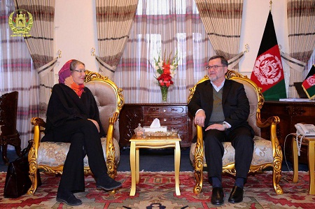 معاون نماینده ویژه دبیرکل سازمان ملل در افغانستان با سرور دانش دیدار کرد - خبرگزاری افغان ایرکا