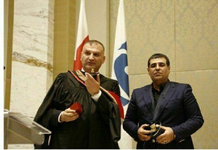 دکترای افتخاری اتحادیه بین المللی روئسای دانشگاه های جهان به یک «فارسی زبان» اهدا شد