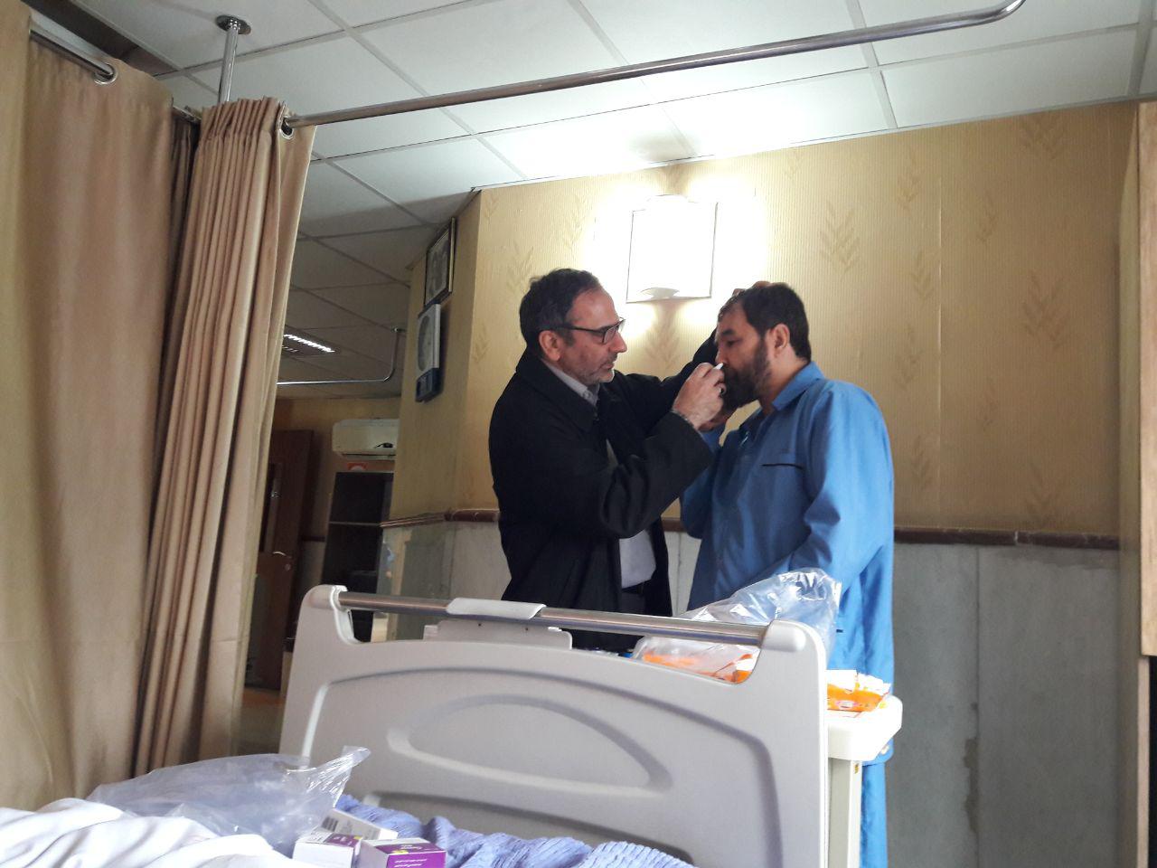 دبیر کل حزب رفاه ملی افغانستان از شفاخانه مرخص شد - تصویر دوم خبر