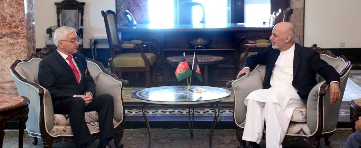 رئیس جمهور غنی با سفیر جمهوری قزاقستان، ملاقات تودیعی نمود - خبرگزاری افغان ایرکا
