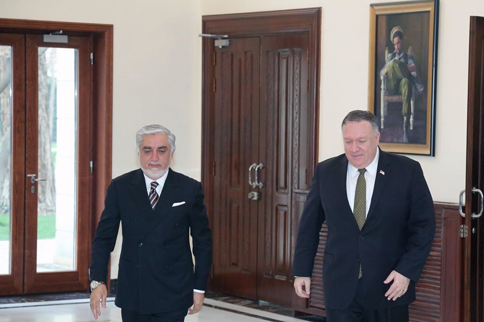 عبدالله عبدالله: متأسفانه از سفر پمپئو برای حل بحران موجود استفاده خوب نشد - خبرگزاری افغان ایرکا