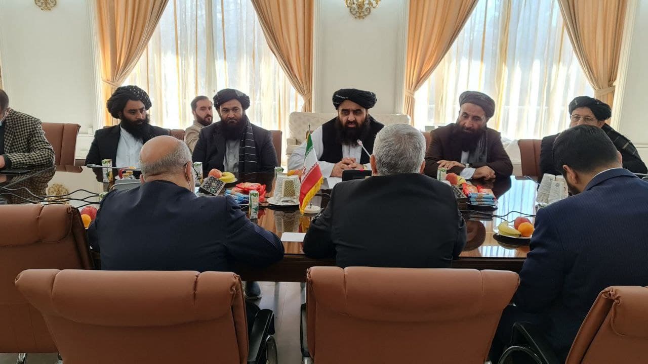 دیدار هیات طالبان با نماینده رئیس جمهور ایران در امور افغانستان - تصویر دوم خبر