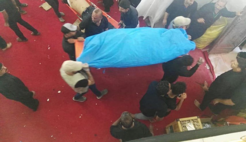 ازدحام جمعیت در باب الرجاء حرم مطهر امام حسین(ع) در کربلا باعث بروز حادثه شد - خبرگزاری افغان ایرکا