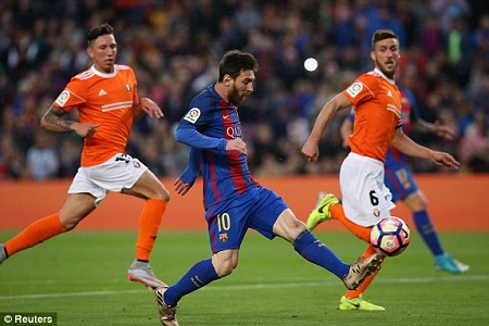بارسلونا 7-1 اوساسونا؛ در آسمان هفتم - خبرگزاری افغان ایرکا
