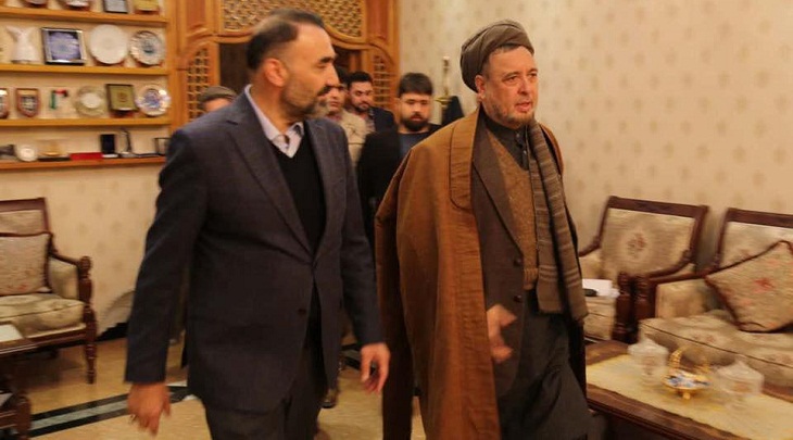 دیدار عطامحمد نور با محمد محقق پیرامون اوضاع جاری کشور - خبرگزاری افغان ایرکا