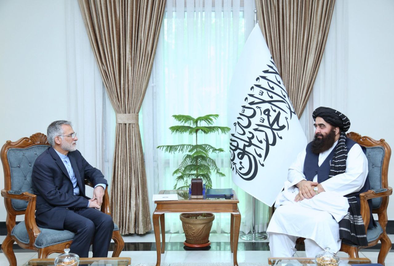 دیدار وزیر خارجه طالبان با مشاور وزیر خارجه ایران - خبرگزاری افغان ایرکا