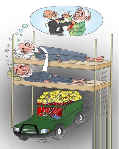 کاریکاتور سیاسی روز پنجشنبه 12 حوت 95 - تصویر دوم خبر