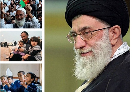 نامه تشکر هیئت های مذهبی مهاجرین افغانستانی از امام خامنه ای
