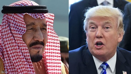 قدردانی پادشاه عربستان از حمله اخیر آمریکا به سوریه در تماس تلفنی با ترامپ - خبرگزاری افغان ایرکا