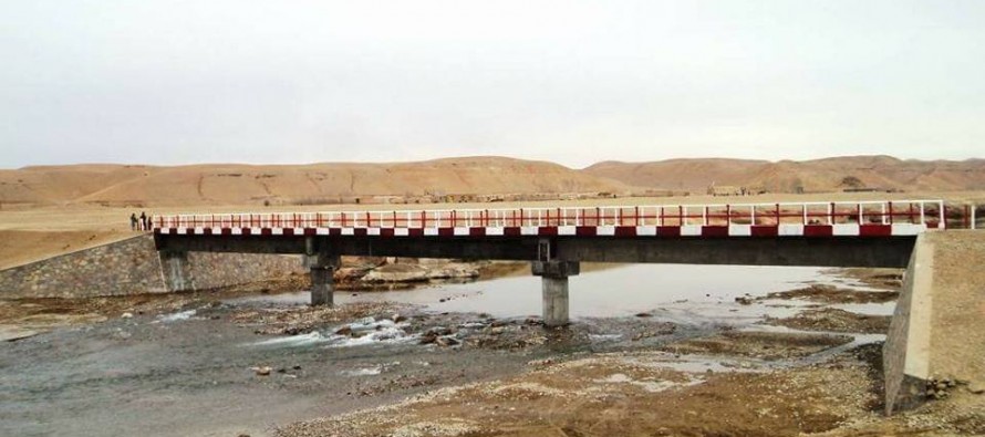 بهره برداری یک پل 60 متری در فیروزکوه - خبرگزاری افغان ایرکا