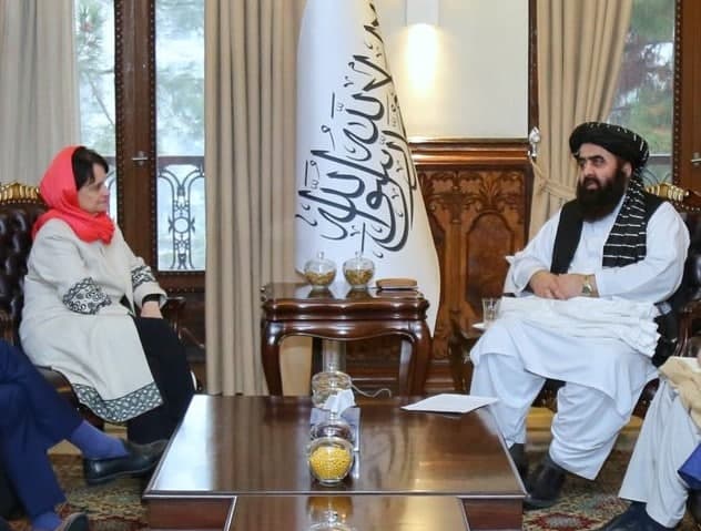 رئیس یوناما با سرپرست وزارت خارجه طالبان دیدار کرد - خبرگزاری افغان ایرکا