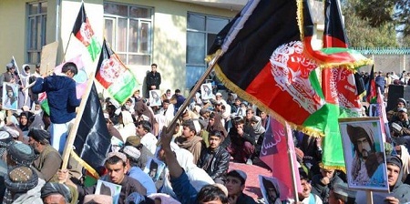 شهروندان ولایات قندهار و زابل با راه اندازی تظاهرات، خواستار حل اساسی مسئله دیورند شدند - خبرگزاری افغان ایرکا