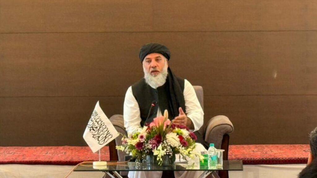 وزیر تجارت طالبان در دهلی نو: در تلاش استفاده از بندر چابهار به عنوان مسیر بدیل بندر کراچی هستیم