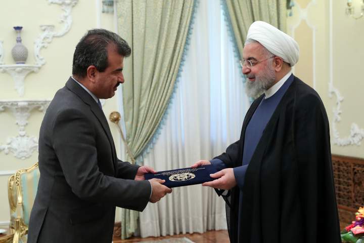 لیوال سفیر جدید افغانستان اعتمادنامه خود را تقدیم رییس  جمهور ایران کرد - خبرگزاری افغان ایرکا