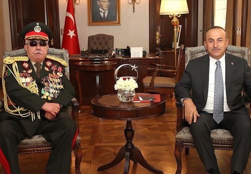 دیدار مارشال دوستم با چاووش اوغلو وزیر خارجه ترکیه - خبرگزاری افغان ایرکا