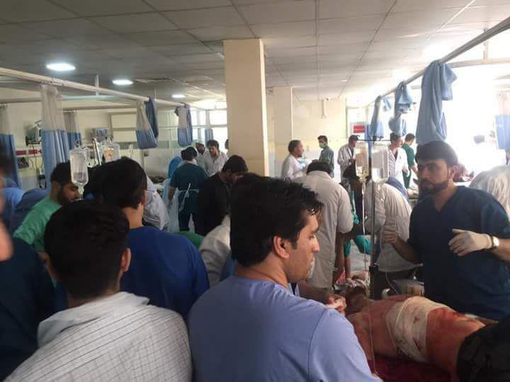 انفجارهای پی هم در شش درک کابل جان دست کم 21 تن را گرفت - تصویر دوم خبر