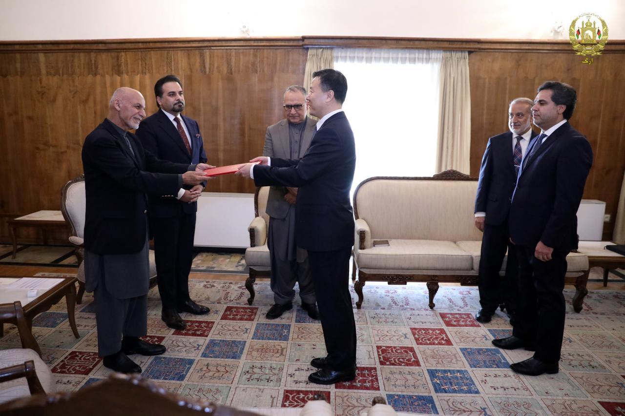 رئیس جمهور  اعتمادنامه سفیر جدید چین را پذیرفت - خبرگزاری افغان ایرکا