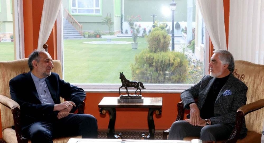  دیدار سفیر ایران با عبدالله عبدالله - خبرگزاری افغان ایرکا