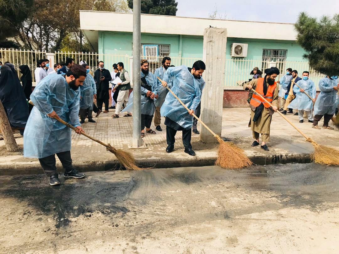  حشر عمومی پاک کاری شهرمزارشریف در آستانه سال نو - خبرگزاری افغان ایرکا
