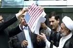 آتش زدن توافقنامه برجام در صحن علنی مجلس ایزان - خبرگزاری افغان ایرکا