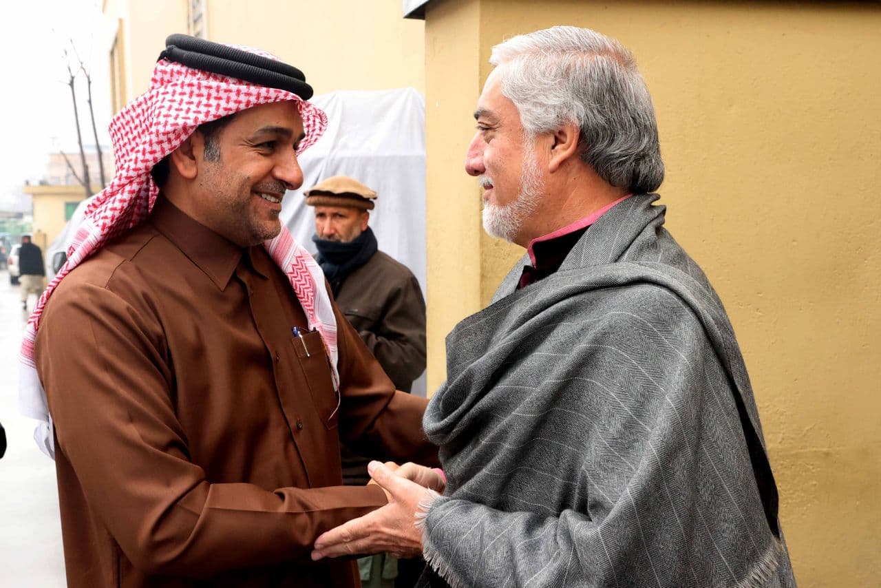  دیدار عبدالله عبدالله با ماجد القحطانی - تصویر دوم خبر